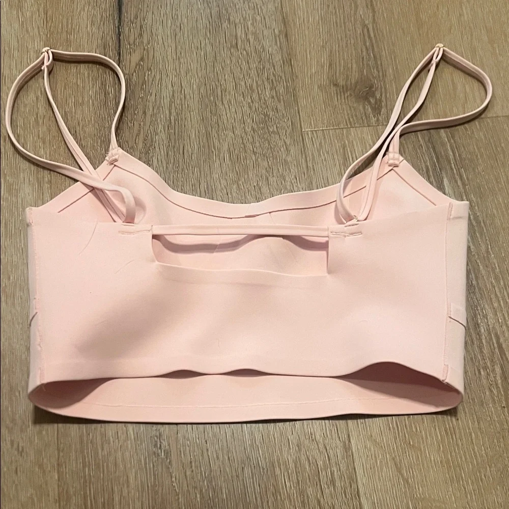 Stylish Women's Crop Top Set - XS White, XS Pink, XS Peach, S Tan